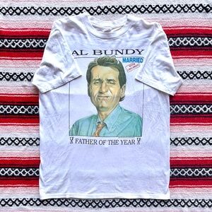 Vintage 80s Al Bundy Married with Children Father of the Year T-shirt